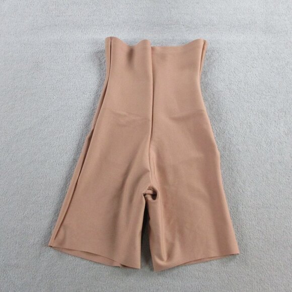 SKIMS Seamless Sculpt Mid Thigh Shorts Womens Medium Sienna Tan Shaping NWOT - Picture 2 of 7